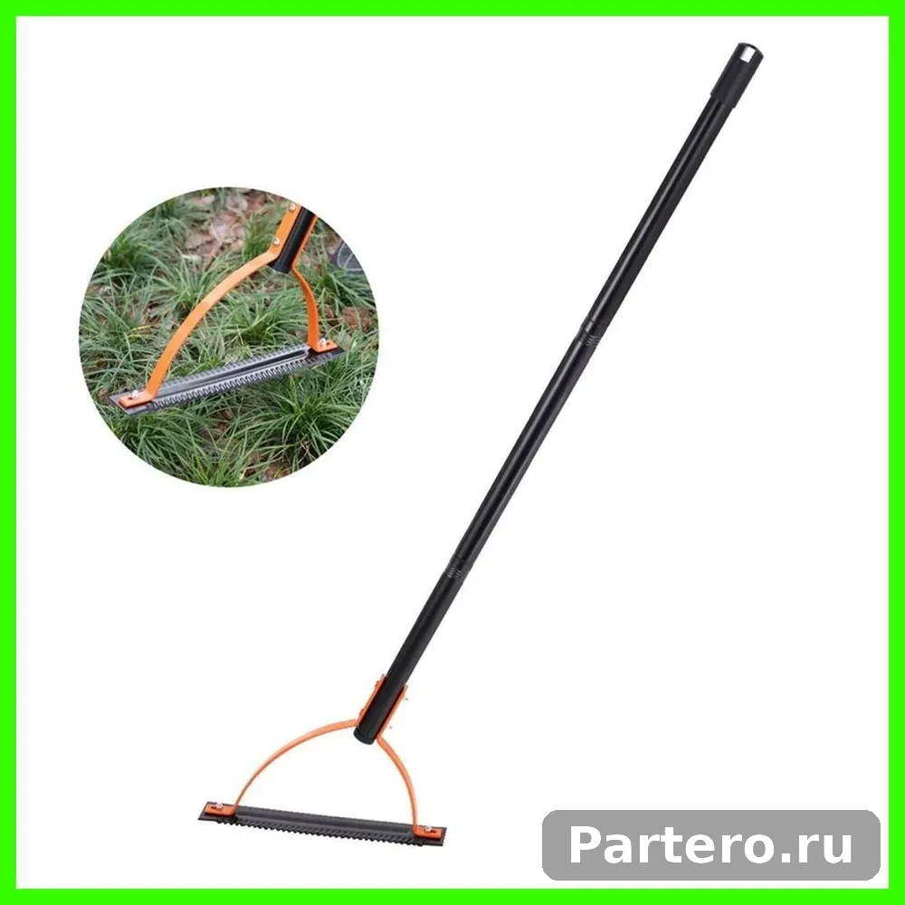 Ручная щетка для стрижки травы, предназначенная для удаления заросшей сорняков, 1,2 м. back