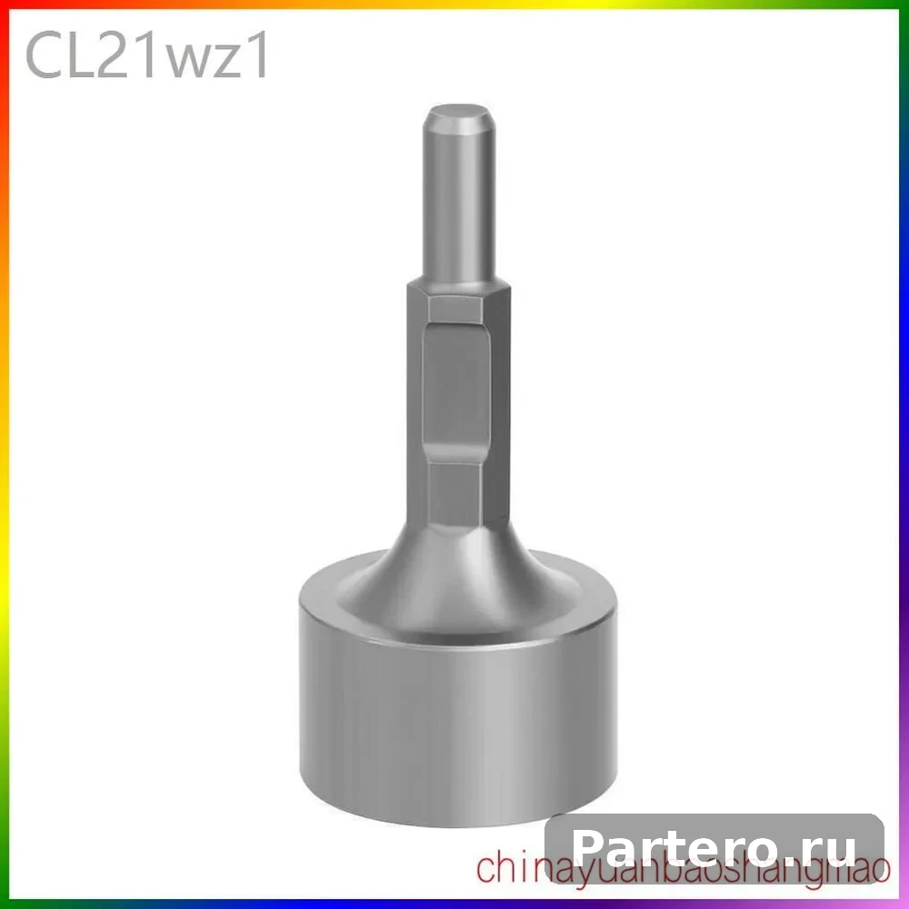 Насадка HEX30 круглая для забивания свай 51*69*200mm 4