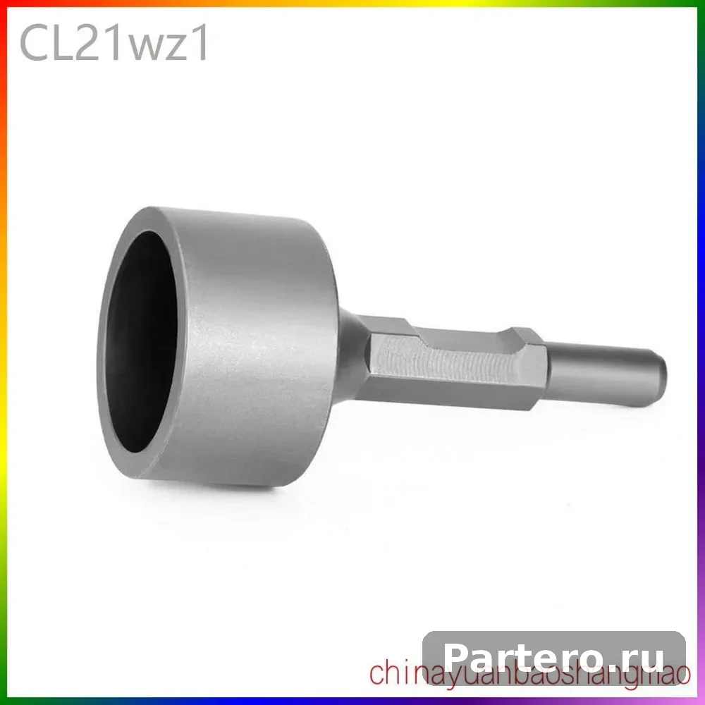 Насадка HEX30 круглая для забивания свай 51*69*200mm 12