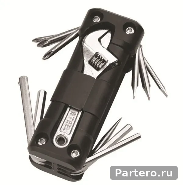 Портативный мультитул складной набор гаечных ключей, регулируемый разводной ключ, компактный ремонтный инструмент для велосипеда и дома 4