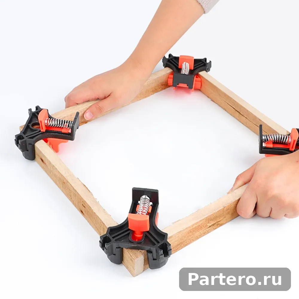 Зажимы для углов 90 градусов, удобные и прочные, для столярных работ и ремонта мебели 18