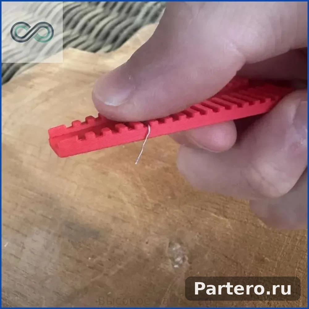 Инструмент для гибки выводов огнестойких резисторов, - 10mm 3