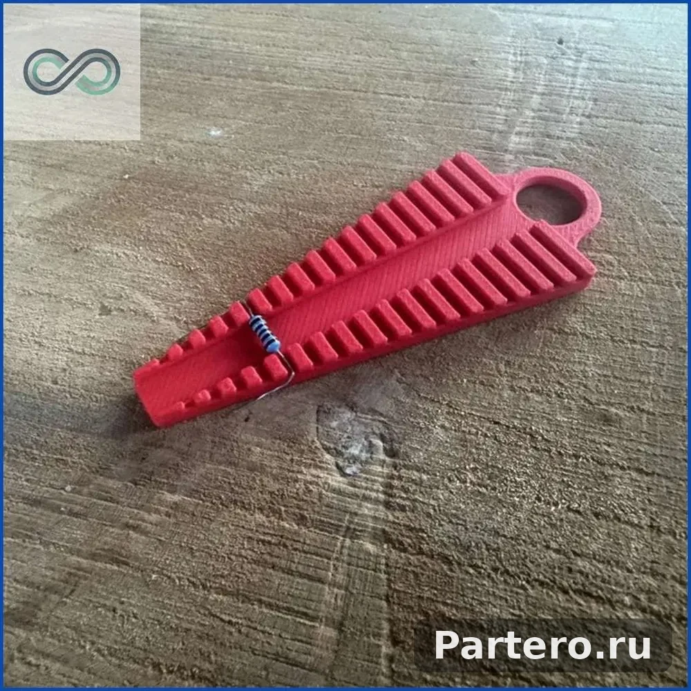 Инструмент для гибки выводов огнестойких резисторов, - 10mm 7