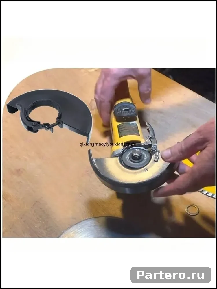 Кожух защитный бесключевой,Кожух для ушм, быстросъёмный ,160мм,43mm 3