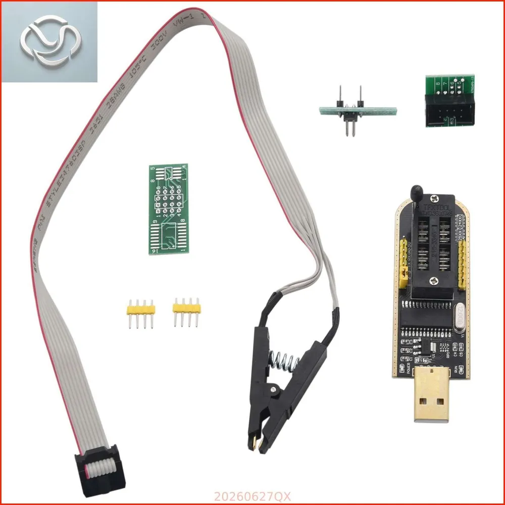 Тестовый зажим SOP8 SOIC8 для EEPROM 25CXX / 24CXX с CH341A 24 25 Series EEPROM
