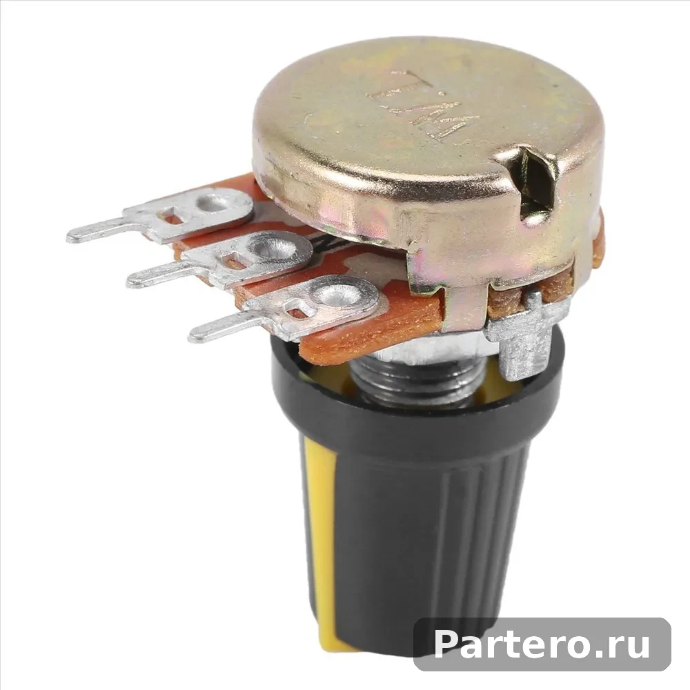 20 шт. 100 кОм 3-контактный линейный поворотный аудиопотенциометр типа B 3