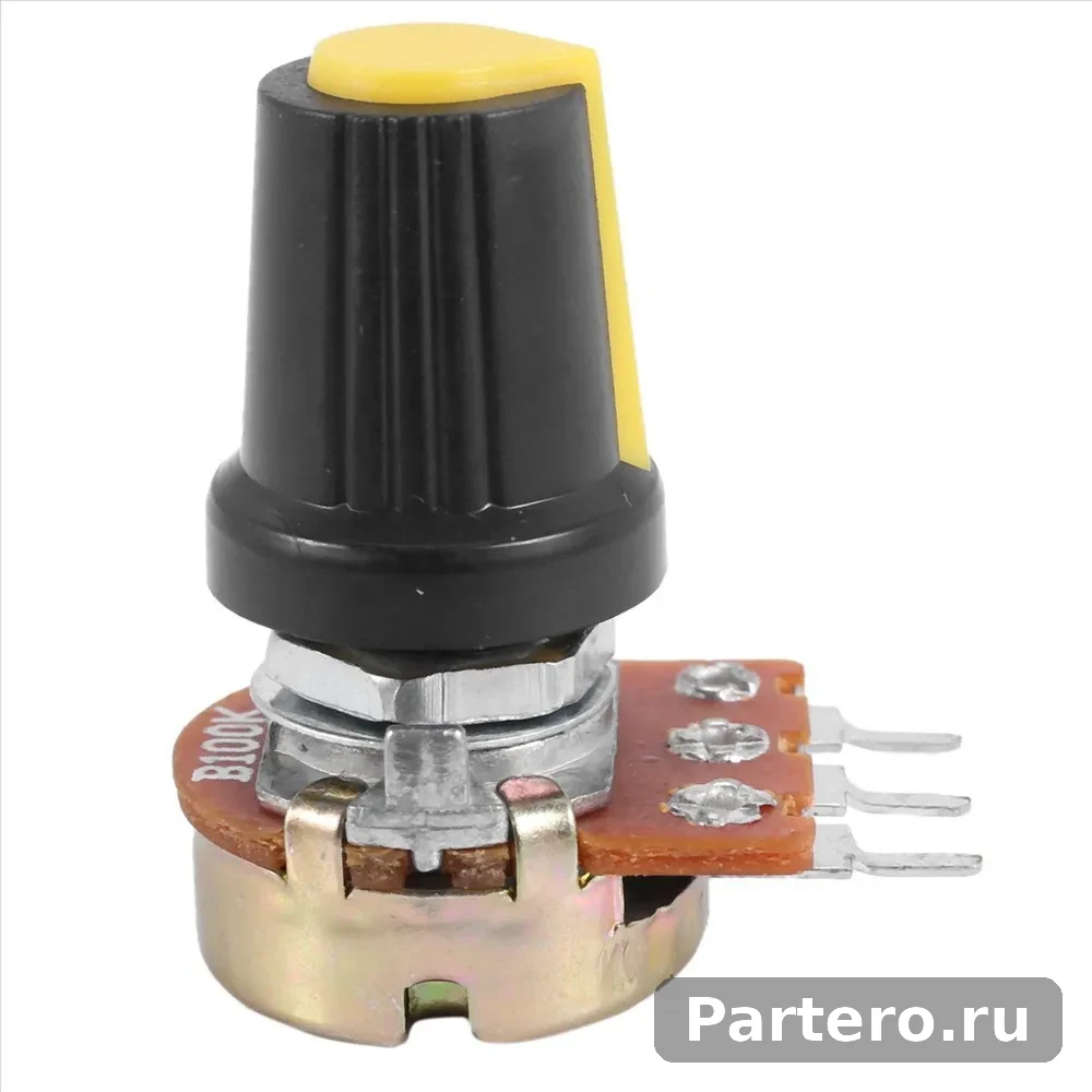 20 шт. 100 кОм 3-контактный линейный поворотный аудиопотенциометр типа B 5