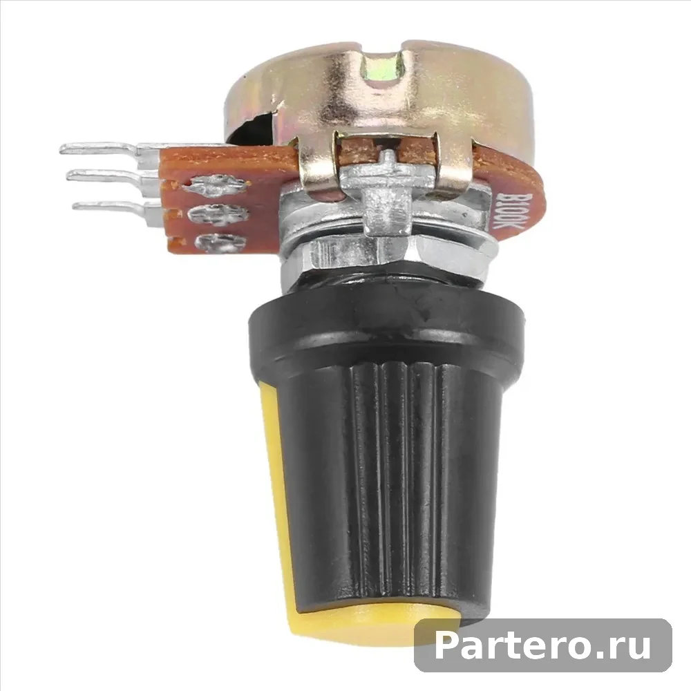 20 шт. 100 кОм 3-контактный линейный поворотный аудиопотенциометр типа B 4