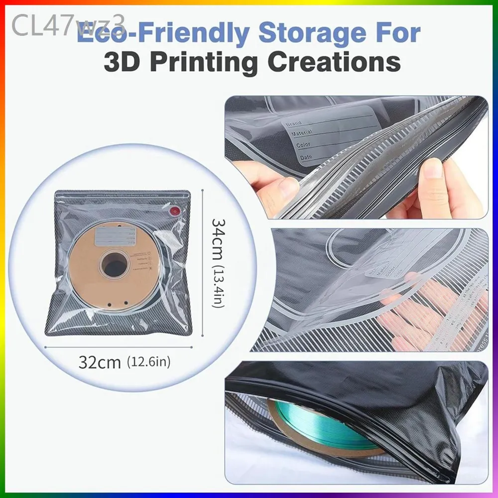 20 Шт Сменных Пакетов Для Хранения 3D-Нитей back
