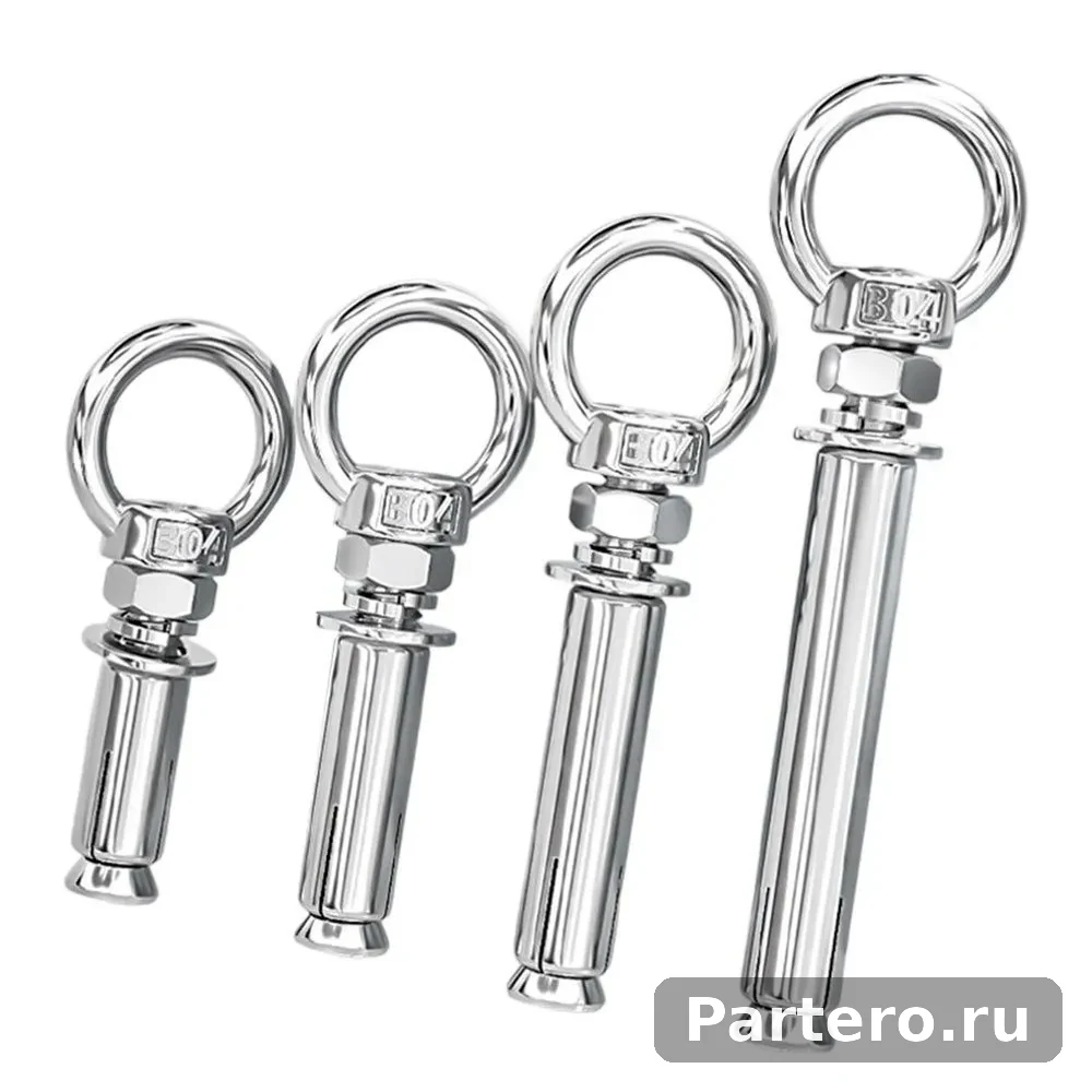 304 Расширительных Болта Из Нержавеющей Стали С Кольцами, Настенные Анкеры, Проушинные Винты 6/8/10 мм back
