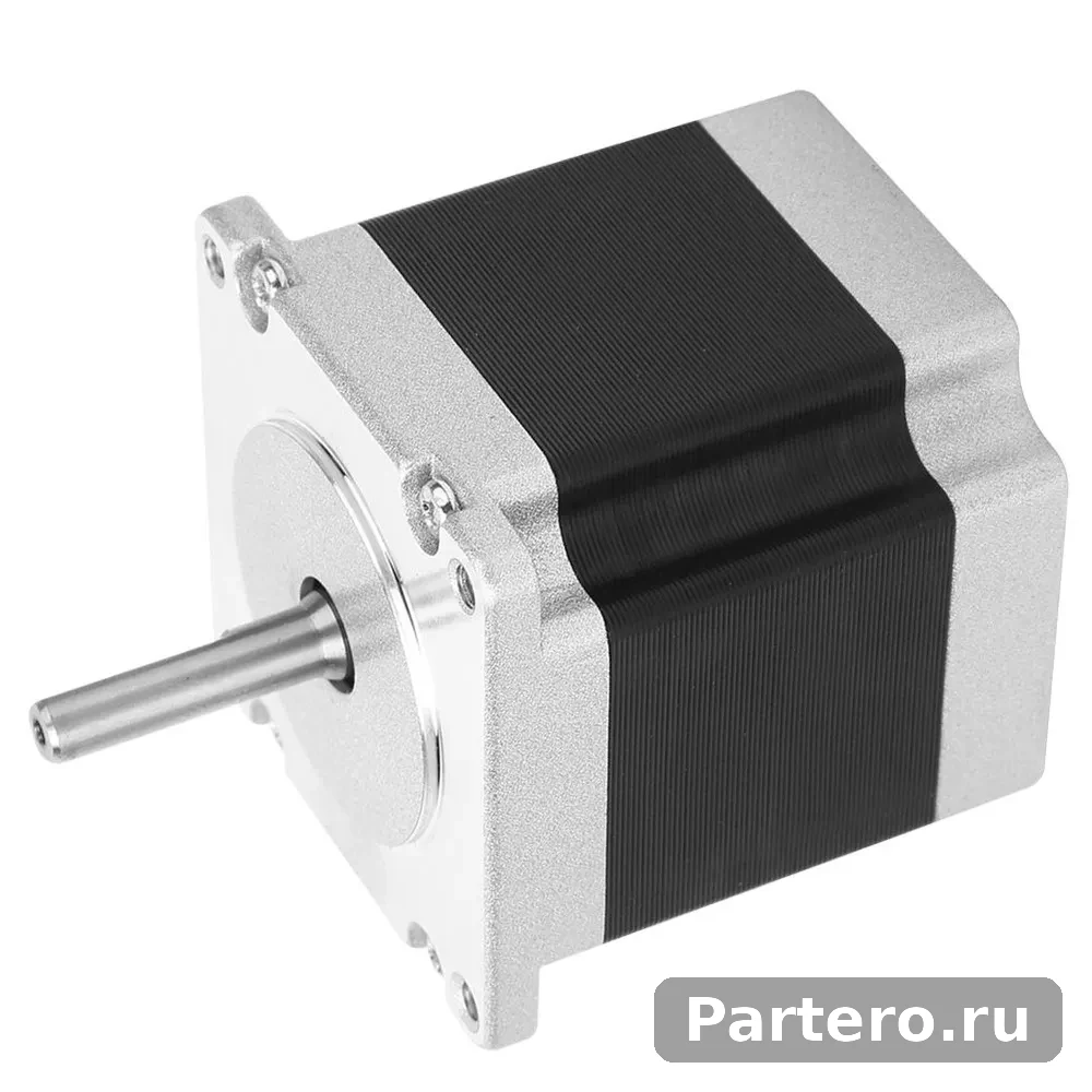 Шаговый двигатель NEMA 23 23HS5628 с кабелем 4 контакта для 3D принтера, диаметр вала 6.35 мм. 5