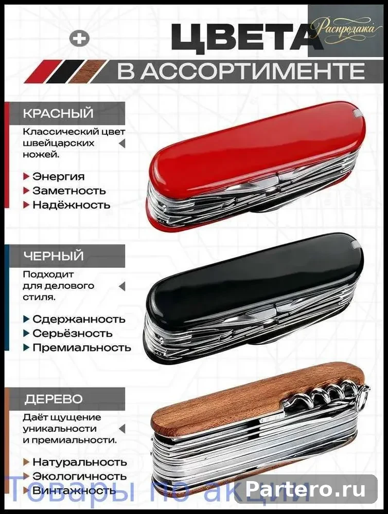 Мультитул Нож складной Швейцарский нож многофункциональный тактический походный армейский back
