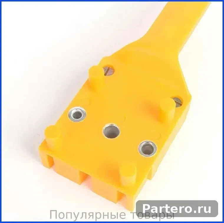 Мебельный кондуктор для сверления отверстий, шаблон для сборки мебели, инструмент / приспособление для шкантов, конфирматов, чопиков, самоцентрирующий направляющий локатор 5