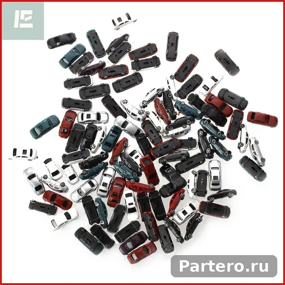 100 шт. окрашенная модель автомобиля, строительный поезд, макет, масштаб NZ (1 к 200) C200-4