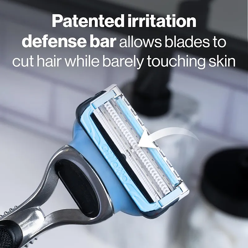 Gillette SkinGuard Sensitive Сменные кассеты для мужских бритв,Безопасное бритье даже для угревой кожи 8