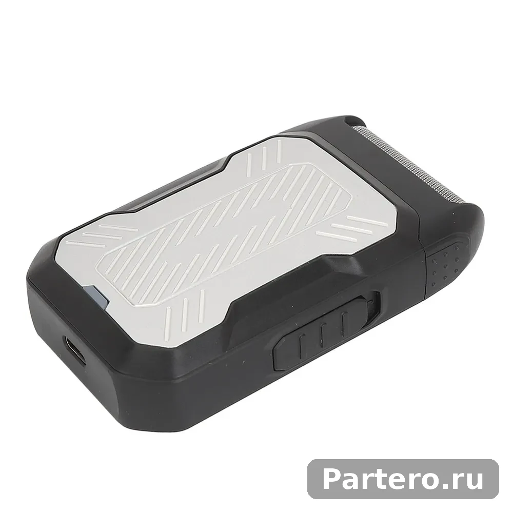 2-в-1 фольга-резак, USB, сменная головка, для бороды/лысых 9