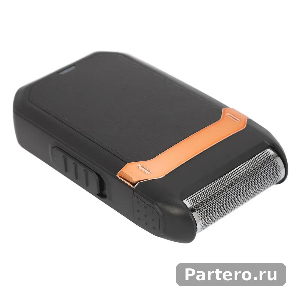 Триммер для бороды, электрический, зарядка через USB, съемные лезвия, идеален для мужчин 18