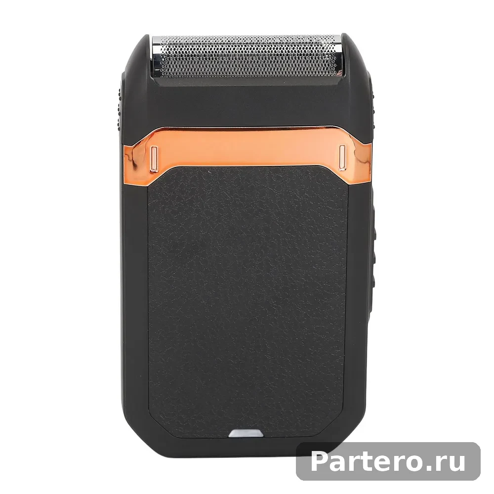 Триммер для бороды, электрический, зарядка через USB, съемные лезвия, идеален для мужчин 12