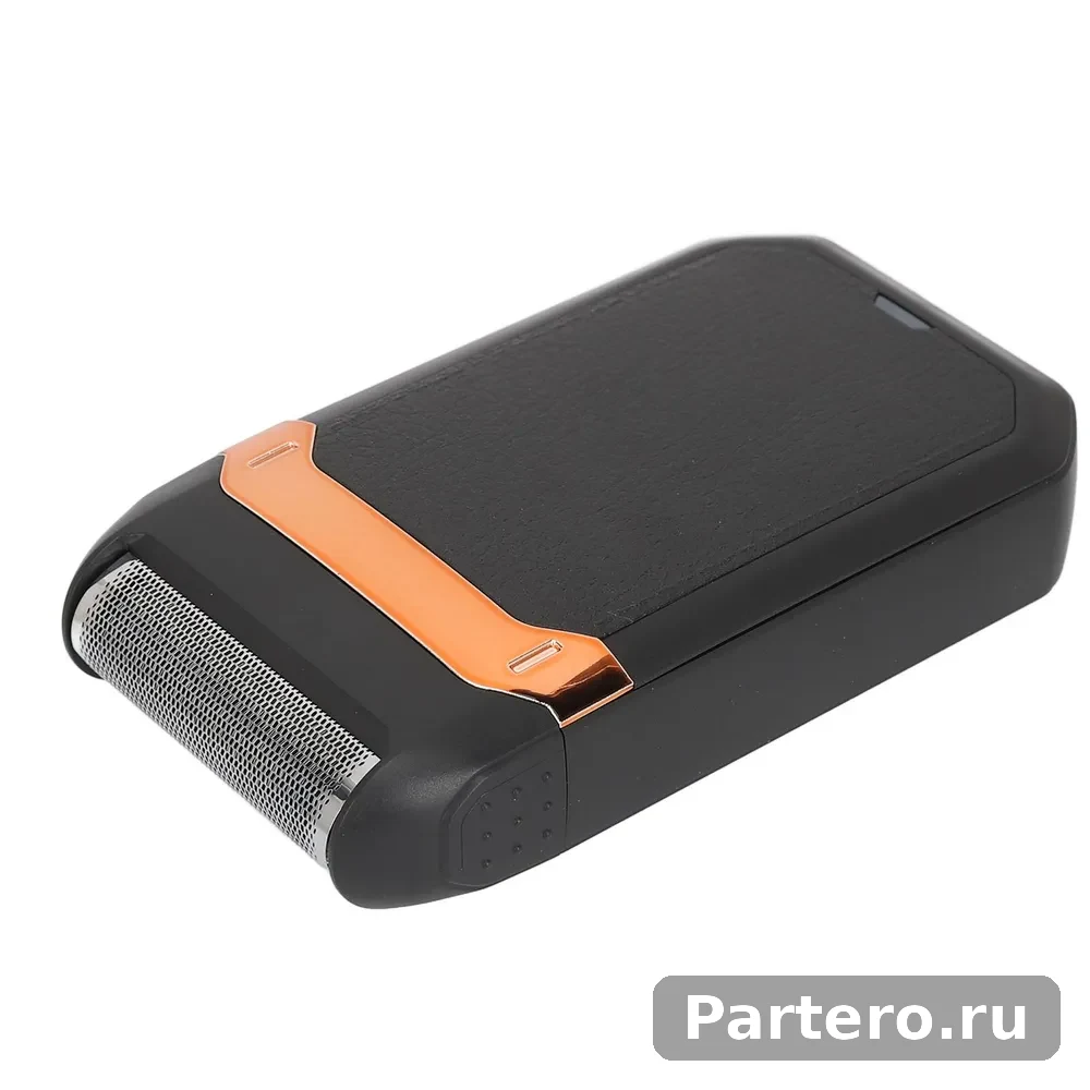 Триммер для бороды, электрический, зарядка через USB, съемные лезвия, идеален для мужчин 10