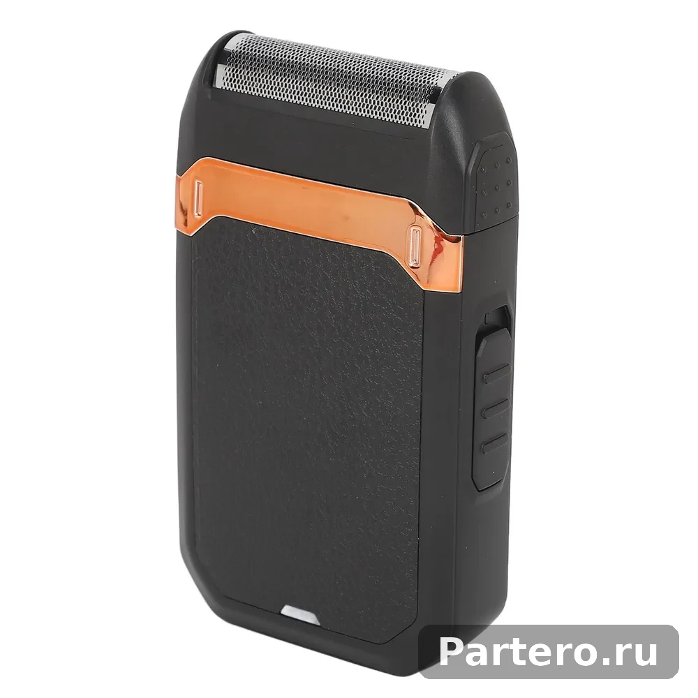 Триммер для бороды, электрический, зарядка через USB, съемные лезвия, идеален для мужчин 9