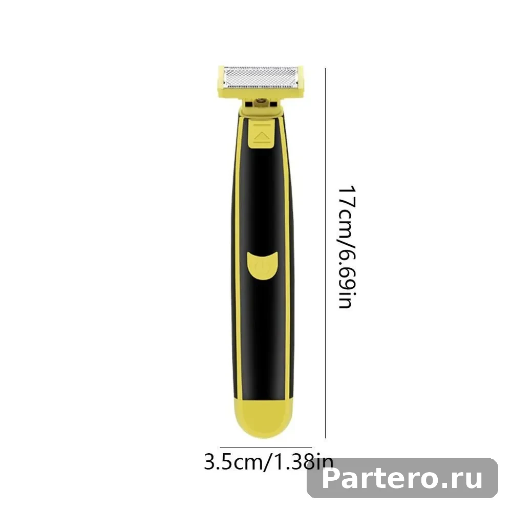 Мужская электробритва для сухой и влажной уборки, перезаряжаемая от USB 9