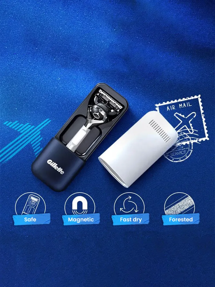 Чехол магнитик для бритвенного станка Gillette, для Fusion 5, для MACH 3, для Vector 3 4
