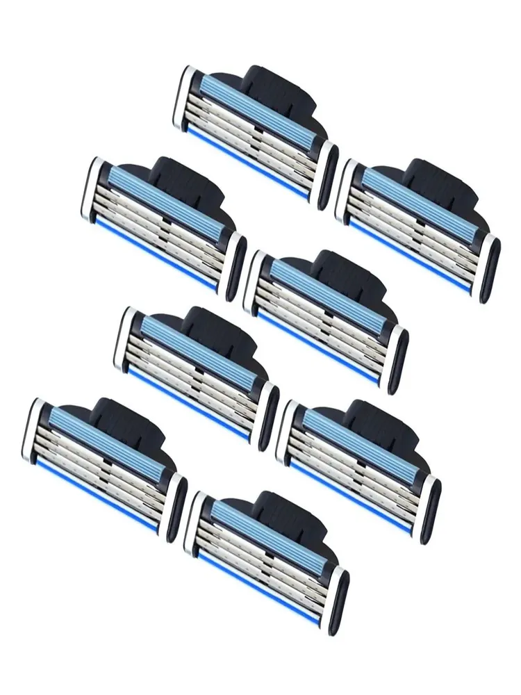 Gillette Mach 3 Сменные Кассеты 4 шт, для мужской бритвы 10
