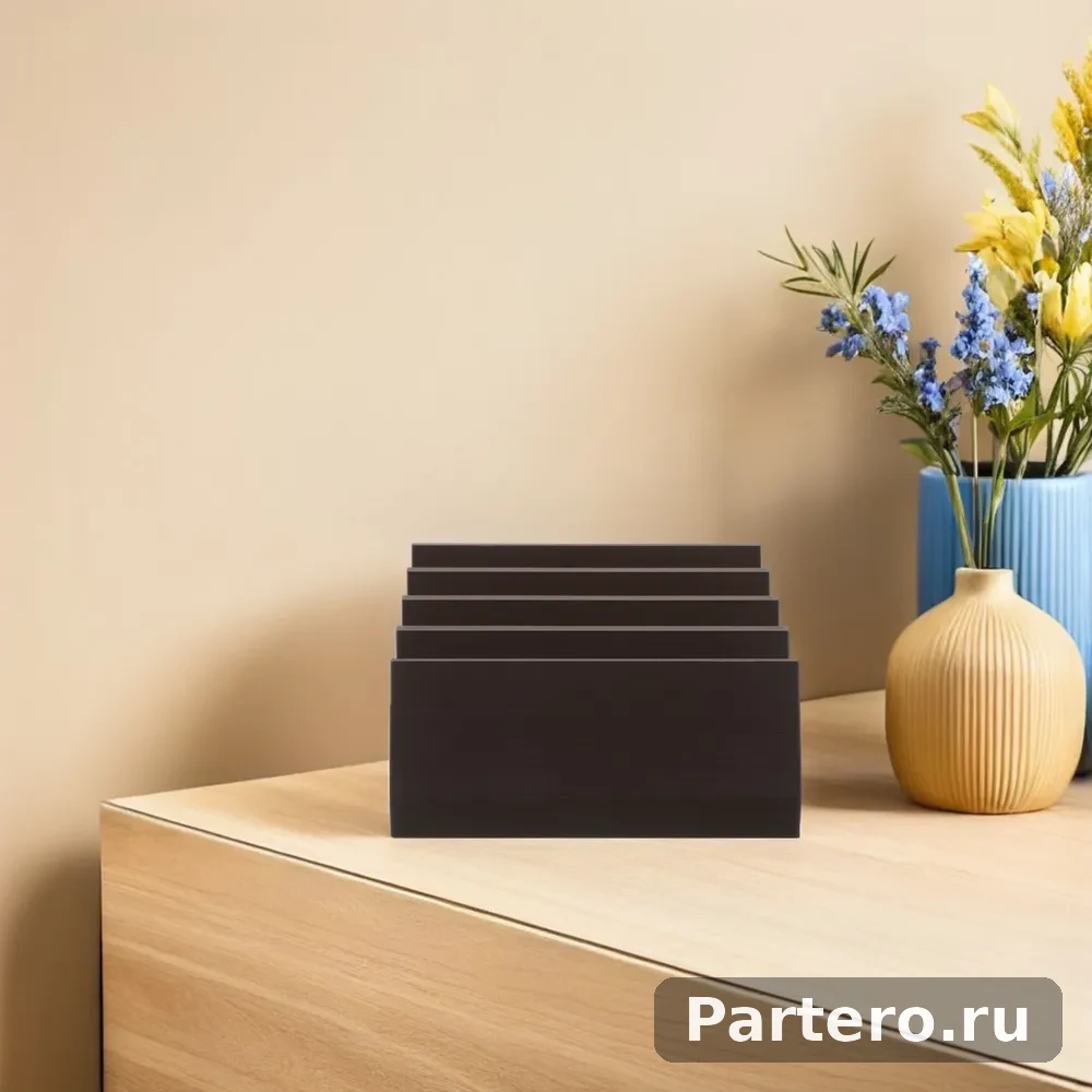 Органайзер для сменных лезвий из прочного пластика с 12 отделениями для домашнего и салонного использования 5